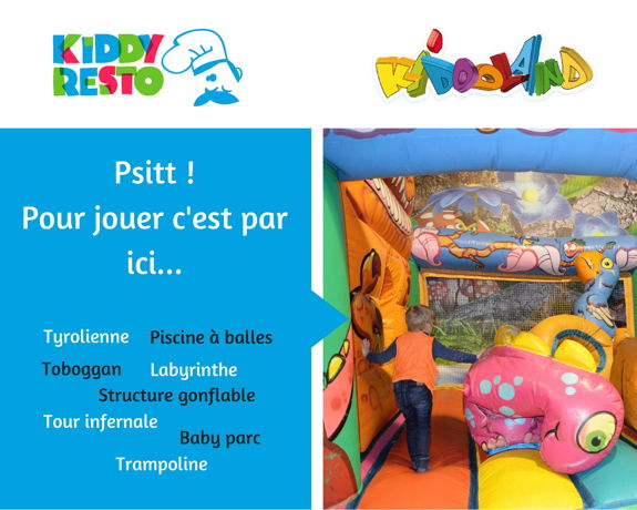 Kiddy resto - jeu concours Kiddoland